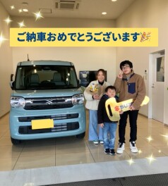 スペーシアご納車しました！